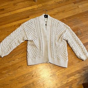 Abercrombie & Fitch Soft A&F Collection Grey Cardigan Sweater